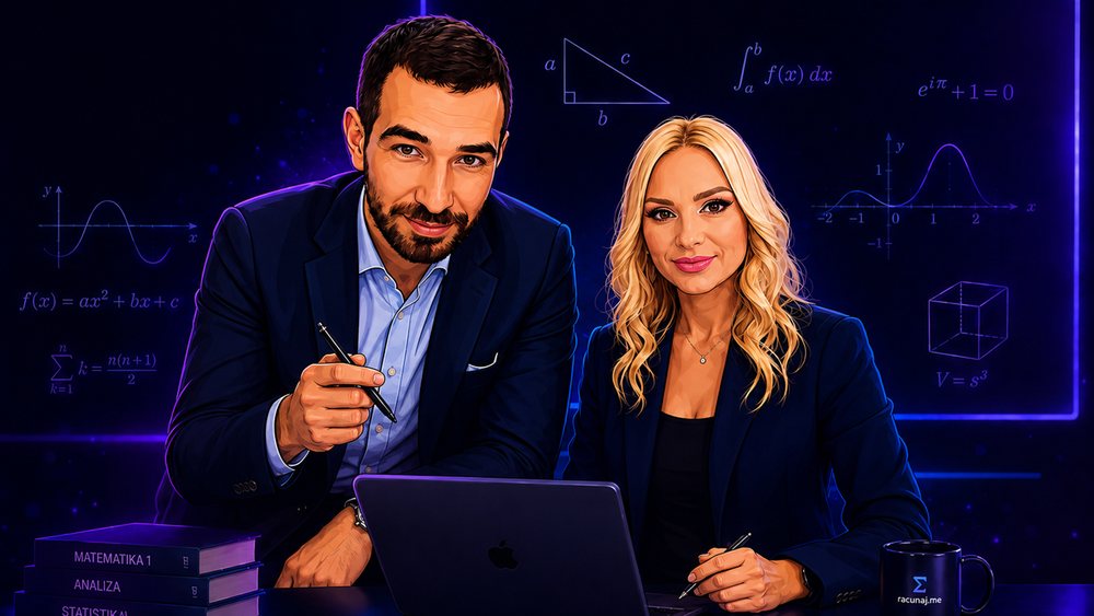 Marko i Ivana Bogojević, profesori matematike